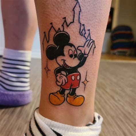 mickey mouse tattoo